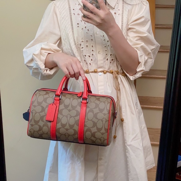 Coach Venturer Crossbody 27 In Colorblock Signature Canvas - Picture 15 of 16